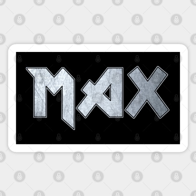 Heavy metal Max Magnet by KubikoBakhar